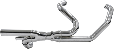 Bassani Xhaust 2x2 Dual Headpipes for 2009-16 Harley Models - 1F14A