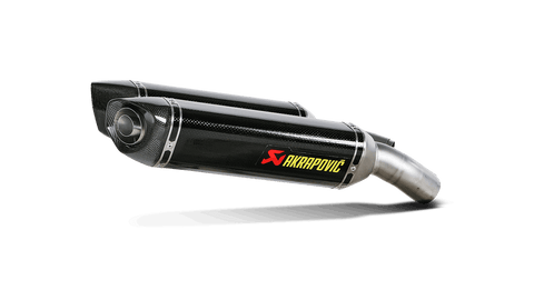 Akrapovic Carbon Fiber Slip-On Dual Mufflers for Ducati models - S-D10SO3-ZC