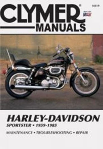 Clymer M419 Service Manual for 1959-85 Harley Davidson Sportsters
