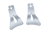 Kuryakyn 1662 - Fixed Backrest Mount for '14-'18 Harley-Davidson Touring - Chrome