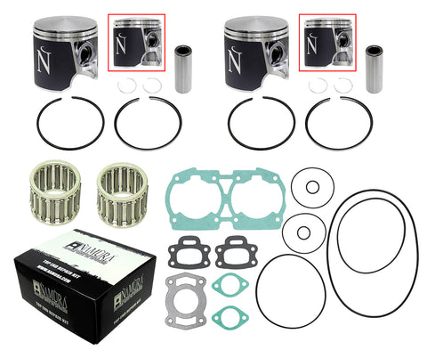 Namura Top-End Rebuild Kit for 1993-96 Sea-Doo 650 XP/GTX/SPX/Explorer/Speedster - 78.00mm - NW-10001K