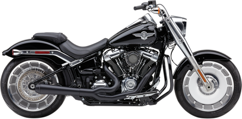 Cobra El Diablo Exhaust for 2018-19 Harley FLFB / FXBR - Black - 6475B