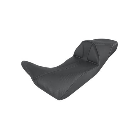 Saddlemen Adventure Tour Low Profile 2-Up Seat for 2016-19 Honda CRF1000L Africa Twin - Black/Smooth Stitched - 0810-H049