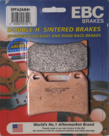 EBC EPFA231HH Rear Road Race Brake Pads - Kawasaki EX650 / Suzuki GSX / SV650