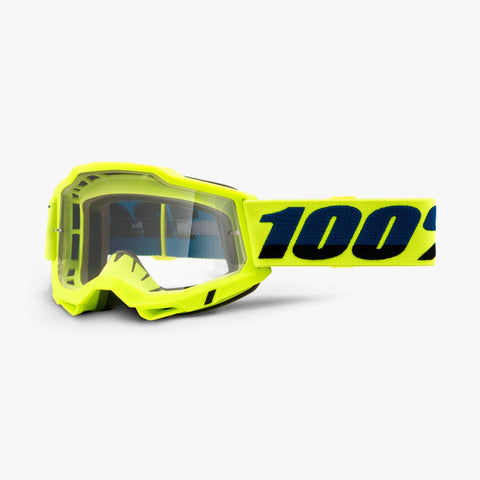 100% Accuri 2 OTG Goggles - Yellow with Clear Lens