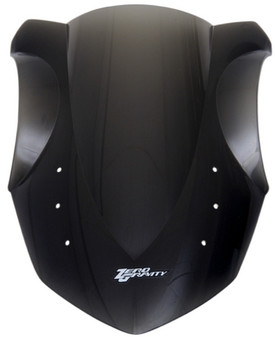 Zero Gravity Double Bubble Windscreen for 2011-16 Kawasaki ZX1000 Ninja - Dark Smoke - 16-231-19