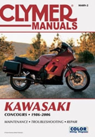 Clymer M409-2 Service & Repair Manual for 1986-06 Kawasaki ZG1000 Concours