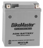 BikeMaster AGM Platinum II Battery - 12 Volt - MS12-7L-BS