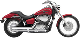 Cobra USA Streed Rod Exhaust for 2005-14 Suzuki Boulevard C50 / M50 models - Chrome - 3718T