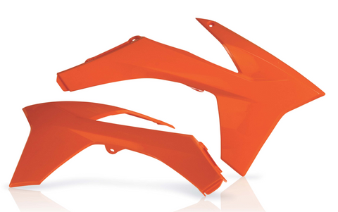 Acerbis Radiator Shrouds for KTM models - Orange - 2205440237