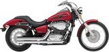 Cobra USA Streed Rod Exhaust for 2007-19 Honda VT750 Shadow - Chrome - 1711T