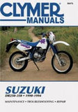 Clymer M476 Service & Repair Manual for Suzuki DR250 / DR250S / DR350 / DR350S