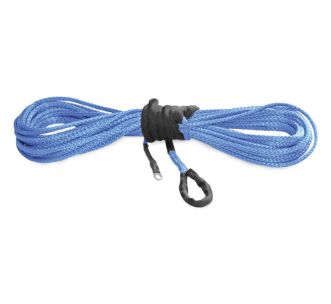 KFI Products - SYN19-B12 - Synthetic Winch / Plow Line Cable - Blue - 3/16 x 12 Ft