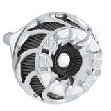 Arlen Ness Inverted Series Air Cleaner Kit for 2017-22 Harley M8 models - Chrome/Drift - 18-986