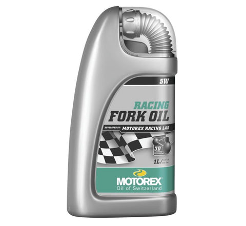 Motorex Racing Fork Oil Low Friction - 5W - 1 Liter Bottle - 153944