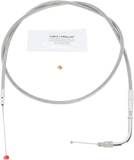 Barnett 102-30-30017 Stainless Steel Throttle Cable for 1996-01 Harley FLH models