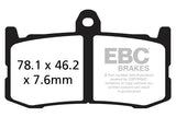 EBC EPFA409HH Front/Rear Road Race Brake Pads For Harley Electra / Road Glide