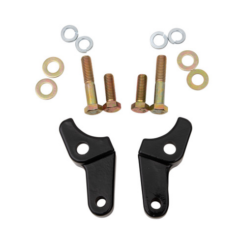 LA Choppers Rear Lowering Kit for 2017-20 Harley Touring Models - Black - LA-7590-06B