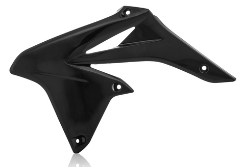 Acerbis Radiator Shrouds for 2010-18 Suzuki RM-Z250 - Black - 2171910001