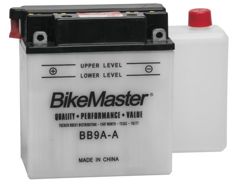 Bike Master Performance Conventional Battery -  12 Volts - BB9A-A