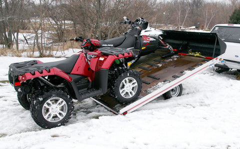 Caliber Grip Glides Enclosed Trailer Door Set - 32 Pieces, For Loading Snowmobiles & ATVs