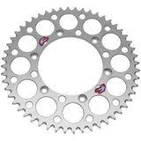 Renthal Ultralight Rear Sprocket - 520 Chain Pitch x 52 Teeth - Silver - 150U-520-52GBSI