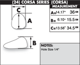 Zero Gravity Corsa Windscreen for 2008-13 Yamaha YZF-R6 - Clear - 24-580-01
