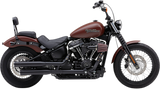 Cobra USA RPT Slip-On Mufflers for 2018-22 Harley Softail Breakout/Fat Boy - Black - 6057B