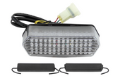 BikeMaster Integrated and Sequential Taillight for 2014-21 Honda MSX125 Grom - Clear - TZH-330-INT