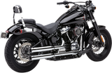 Cobra USA RPT Slip-On Mufflers for 2018-19 Harley Softail Models - Chrome - 6058