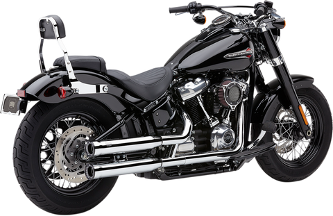 Cobra USA RPT Slip-On Mufflers for 2018-19 Harley Softail Models - Chrome - 6058