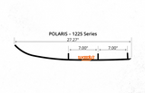 Woodys Trail Blazer IV Runners for Polaris Models - 6 Inch Carbide - TPI4-1225