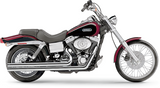Cobra USA Speedster Xtra Longs Exhaust for Harley Dyna models - Chrome - 6957T