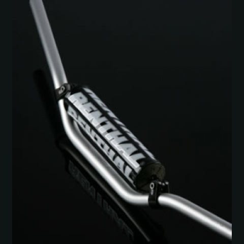 Renthal 722-01-SI-01-185 MX Enduro High Bend Handle Bar for Honda CR - Silver