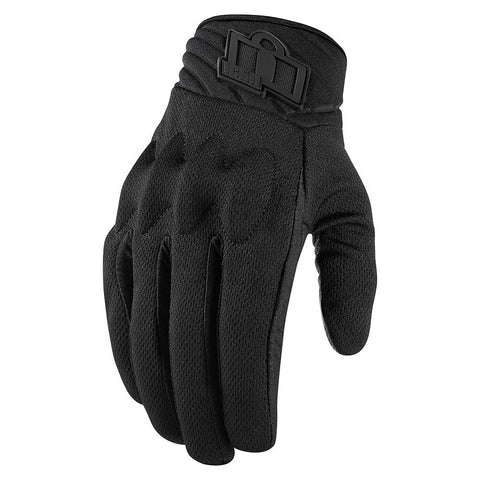 ICON Anthem 2 Riding Gloves for Women - Stealth - Large
