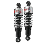 Burly Brand B28-1203 - 10.5 Inch Slammer Shocks - Chrome