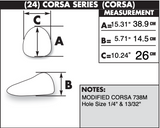 Zero Gravity Corsa Windscreen for 2011-14 Ducati Panigale 1199 - Clear - 24-738-01