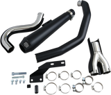 Cobra USA El Diablo 2-into-1 Exhaust for 1986-06 Harley Softail Models - Black - 6485B