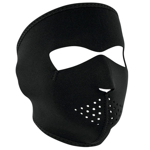 ZAN HeadGear Neoprene Full Face Mask - Solid Black - WNFM114