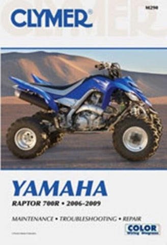 Clymer M290 Service & Repair Manual for 2006-09 Yamaha Raptor 700R