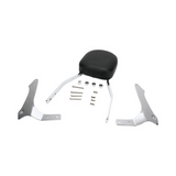Cobra Standard Sissy Bar with Pad for 2008-18 Yamaha XV1900 Raider - Chrome - 02-5265