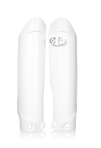 Acerbis Fork Covers for 2019-21 KTM SX 65 - White - 2791510002