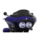 Klock Werks Flare Windshield for 1998-13 Harley FLTR models - 8 inch - BLACK