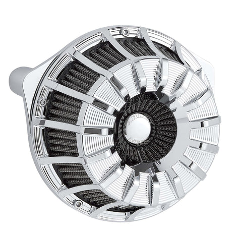 Arlen Ness Inverted Series Air Cleaner for 1991-Up Harley Sportsters - 15-Spoke Chrome - 18-994