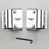 National Cycle Heavy Duty Windshield Straight Fork Mount Kit - Chrome - KIT-CHK