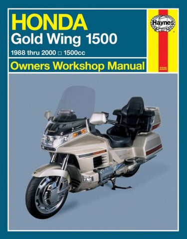 Haynes Service Manual for 1988-00 Honda GL1500 Gold Wing - M2225