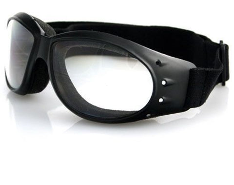 Bobster Cruiser Goggles - Black Frame/Clear Lens - BCA001A