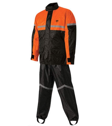 Nelson-Rigg SR-6000 Stormrider Rain Suit - Black/Orange - XX-Large