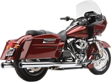 Cobra USA RPT Slip-On Mufflers for 1995-16 Harley Bagger - Chrome - 6070