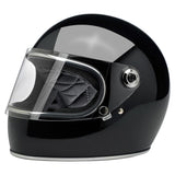 Biltwell Gringo S Helmet - Gloss Black - Small